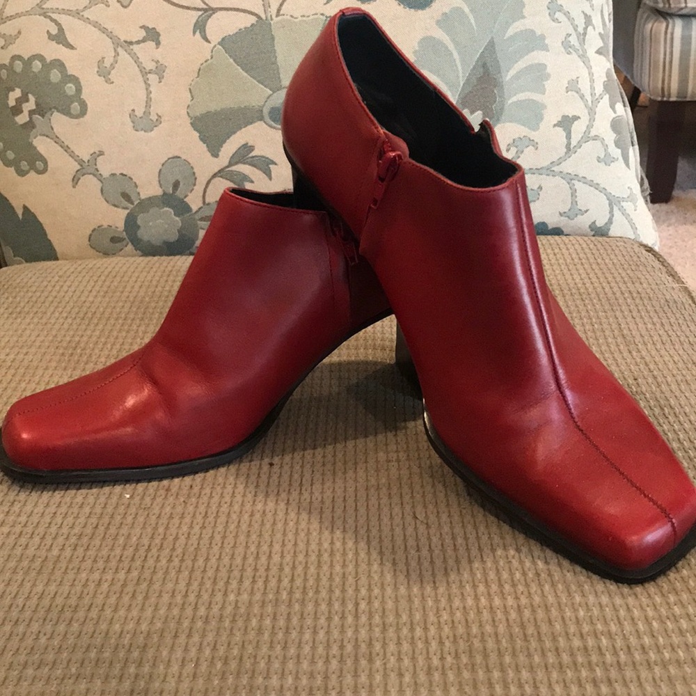 Red booties